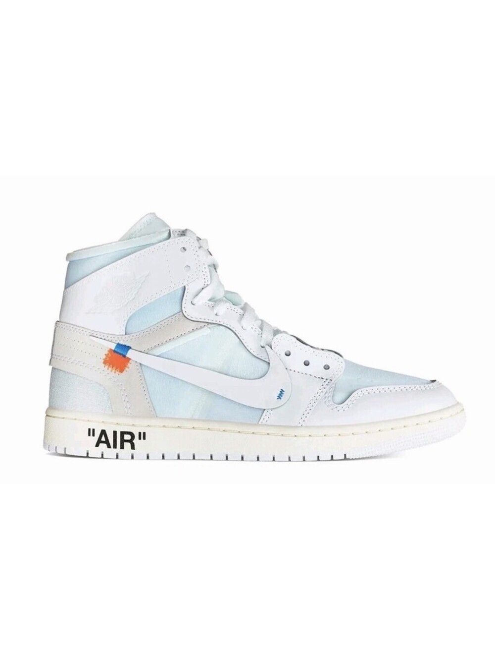 Virgil Abloh Archives × Air Jordan 1 High OG ALASKA White size 9.5 AA3834-100